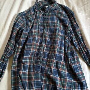Goodfellow & Co Blue and Red Casual Button Down Shirt
